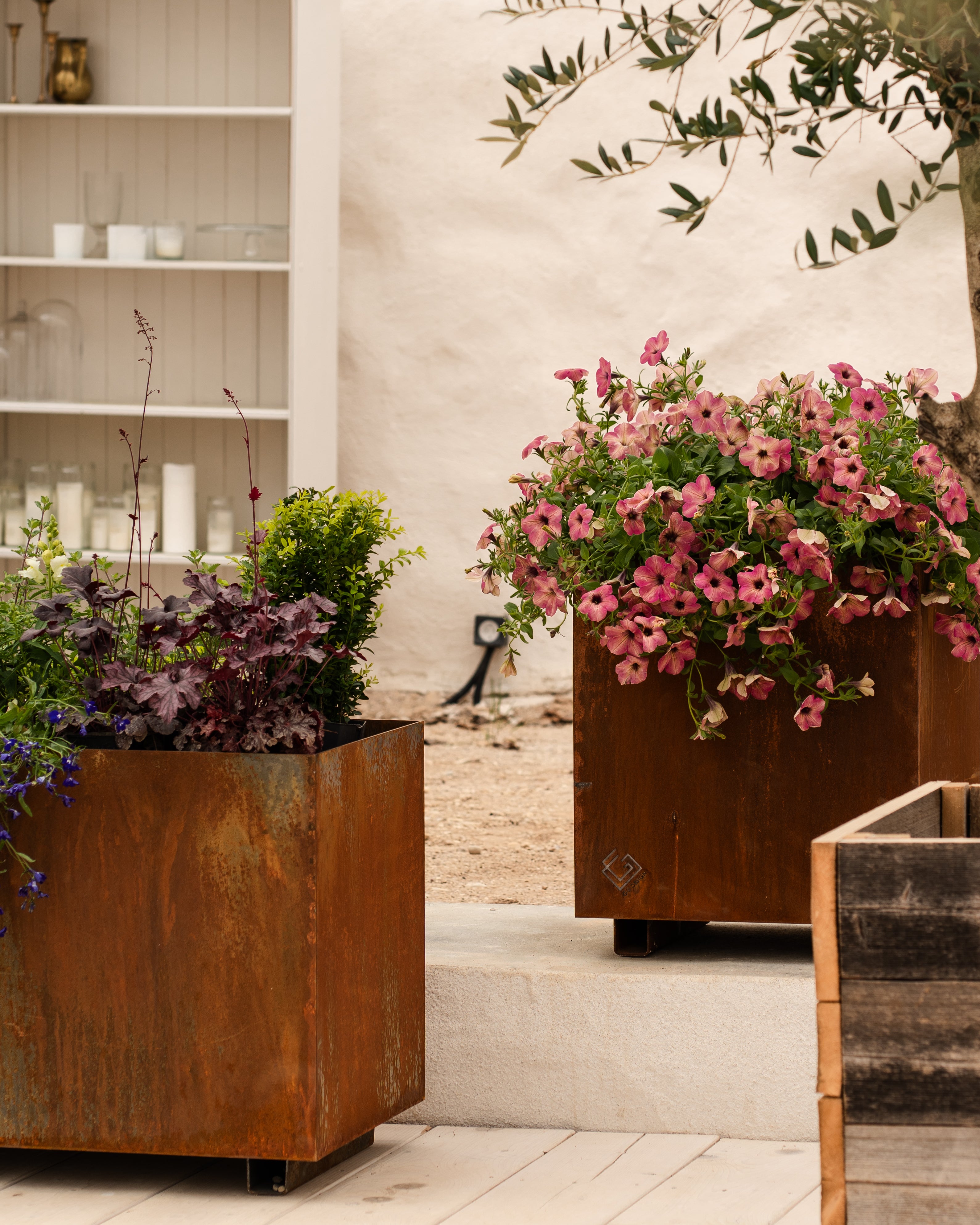 Regulāras Formas Puķu Kaste LIELA