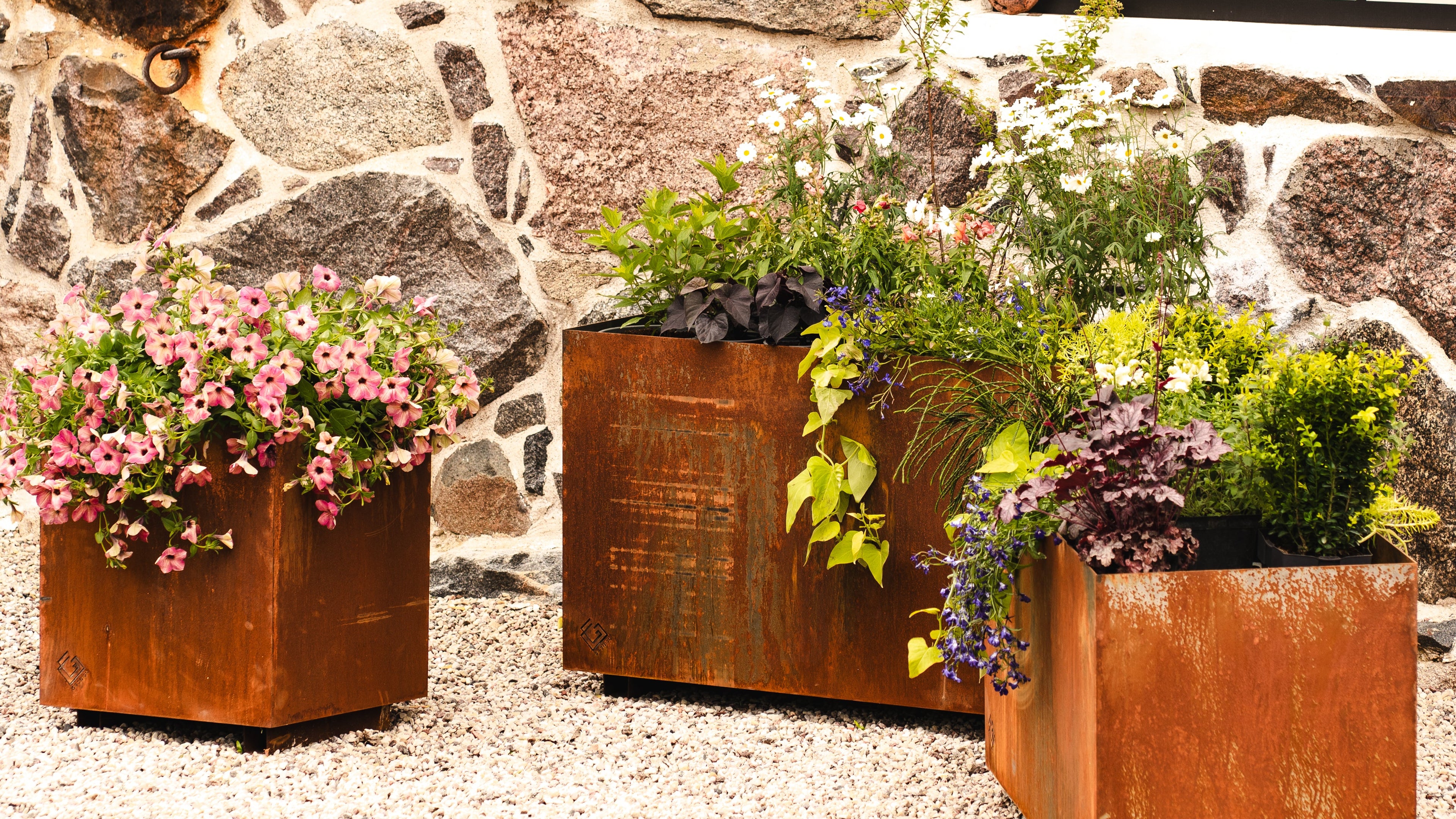 Puķu Kastes Duo Box KOMPLEKTS