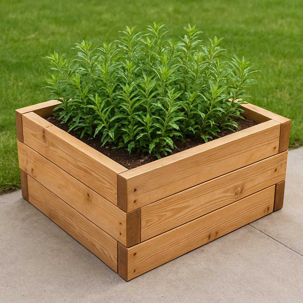 Koka puķu kastes nav tik ilgspējīgas kā Corten metāla puķu kastes